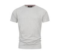Indicode Hommes INWalmore Shirt | T-Shirt à col Rond Lt Grey M