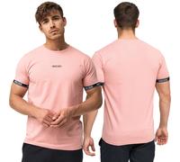 T-shirt Indicode pour hommes T-shirt Lutzy pour hommes T-shirt d'été col...