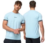 T-shirt Indicode pour hommes T-shirt Lutzy pour hommes T-shirt d'été col...