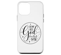 T-Shirt inspirant Faith « I Do My Best God Does The Rest » Coque pour iPhone 12 Mini