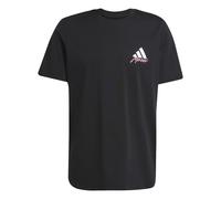Adidas Messi Icon Graphic Short Sleeve T-shirt Noir M Homme