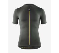 T-shirt intérieur Assos 2/3 manches courtes gris foncé orange - L-XL