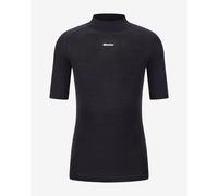 T-shirt intérieur Santini laine manches courtes noir - M-L