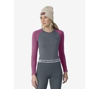 T-shirt intérieure Dynafit Tour Light Merino à manches longues gris rose foncé femme - L