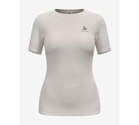 T-shirt intérieure Odlo Performance Wool 140 Seamless manches courtes blanc cassé femme - S