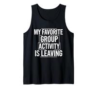 T-Shirt Introverti Drôle Anxiété Sociale Introverti Débardeur