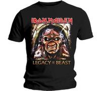 T-shirt ironmaiden two minutes to midnight unisexe noir taille l Noir G