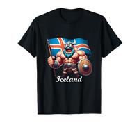 T-Shirt Islande, Carte islandaise, Chemises islandaises pour Femmes T-Shirt
