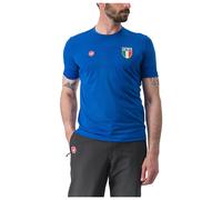 T-Shirt Italia Merino bleu