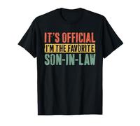 T-shirt « It's Official I'm The Favorite Son In Law » T-Shirt
