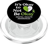 T-Shirt « It's Okay to Not Be Okay » pour Le Mois de la Sensibilisation à la santé mentale PopSockets PopGrip pour MagSafe