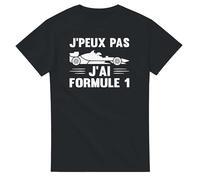 T-Shirt J’Peux Pas j’AI Formule 1 - Tee Shirt Fan de Grand Prix - Cadeau Amateur F1