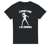 T-Shirt J’Peux Pas j’AI Zumba - Tee Shirt Humour Danse - Idée Cadeau Zumba