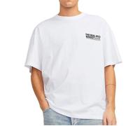 T-shirt - JACK & JONES - Col rond - Coton - Manches courtes - Flocage avant et arrière L