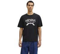 T-shirt Jack & Jones Dover Dover SN Noir M