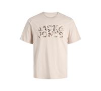 T-shirt Jack & Jones Jeff Logo Beige S