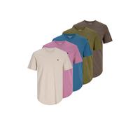 T-shirt Jack & Jones Labrody (x5) Beige XS