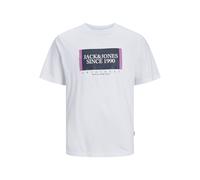 T-shirt Jack & Jones Lafayette Box Blanc S