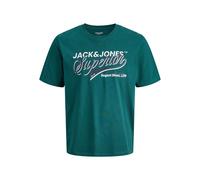 T-shirt Jack & Jones Logo Bleu M