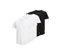 T-shirt Jack & Jones Noa crew neck 5pk Noir XL
