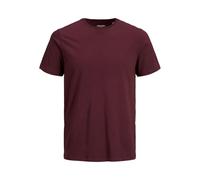 Jack & Jones T-shirt homme Jjeorganic Basic Tee SS O-neck Noos Rouge Port Royale Slim S