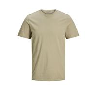 Jack & Jones T-shirt Jjeorganic Basic Tee O-neck Homme Beige Taille S