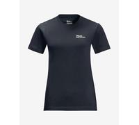 Jack Wolfskin Essential Short Sleeve T-shirt Noir L Femme
