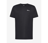 Jack Wolfskin Tech Short Sleeve T-shirt Noir L Homme