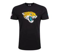 New Era T-shirt Regular Jacksonville Jaguars – logo NFL, manches courtes – noir L homme