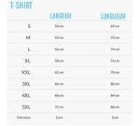 T-shirt - Jacob - La famille c'est sacré - Noir - Manches courtes - Col arrondi S