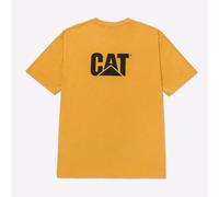T-Shirt Jaune Caterpillar Pour Hommes Casual Mode Travail