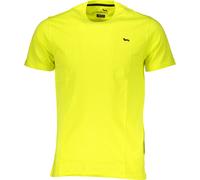 T-shirt jaune homme Slim Fit avec broderie & logo - manches courtes, col rond, taille : XL Couleur : Giallo