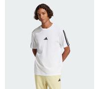 T-shirt jersey 3 bandes Essentials White / Black 2XL