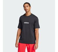Adidas T-shirt Linear Single Jersey manches courtes noir/blanc L