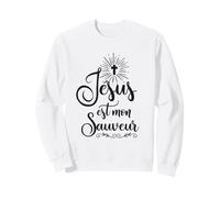 T-Shirt Jesus Est Mon Sauveur Français Français Sweatshirt