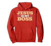 T-Shirt Jesus is My Boss Sweat à Capuche