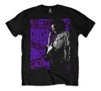 T-shirt jimihendrix purple haze frame unisexe noir taille l Noir G