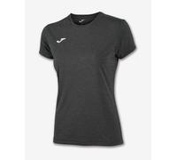 Joma Camiseta Combi Woman Antracita M/C T-Shirt Femme, Anthracite-150, XXL