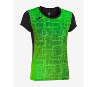 Joma Elite Viii Short Sleeve T-shirt Vert,Noir S Femme