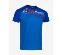 T-shirt Joma Elite X manche courte bleu électrique - L