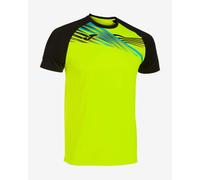T-shirt Joma Elite X manche courte jaune fluo noir - M