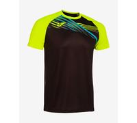T-shirt Joma Elite X manche courte noir jaune fluo - M