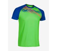 T-shirt Joma Elite X manche courte vert fluo bleu électrique - XS