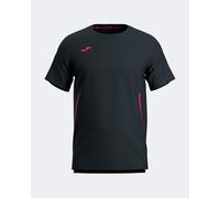 T-shirt Joma R-Night manches courtes noir rouge - S