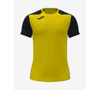 T-shirt Joma Record II Bicolore manche courte jaune noir - L