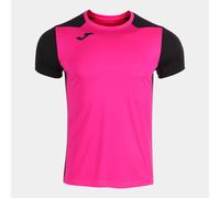 Joma T-shirt manches courtes Record II Rose fluor / Noir