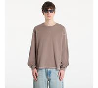 T-shirt Jordan Flight Men's Heavyweight Long-Sleeve Top Olive Grey/ Sail/ Olive Grey L