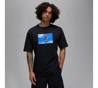 T-shirt Jordan Flight Mountainside pour homme Noir/Light Photo Blue S