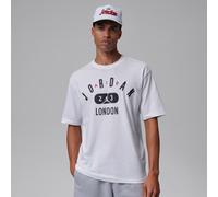 T-shirt Jordan London pour homme Blanc/Noir L