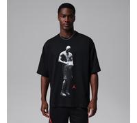 T-shirt Jordan Sport Dri-FIT pour homme Noir/Infrared 23 S